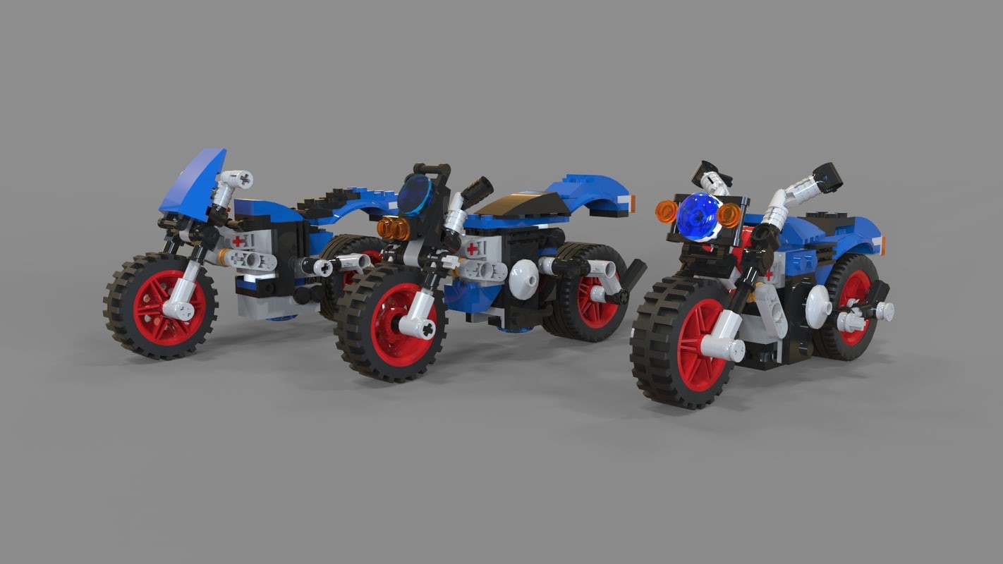 ArtStation - Lego Motorcycles pack | Resources