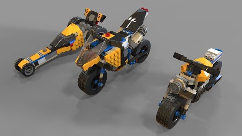 Lego Motorcycles pack 2