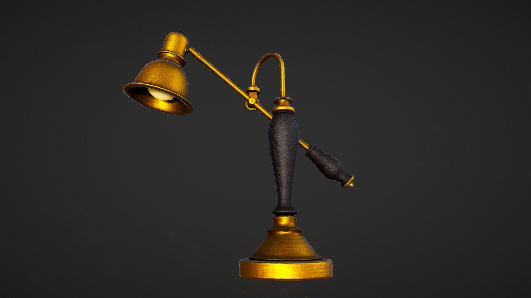 ArtStation - Desk Lamp - PBR | Game Assets