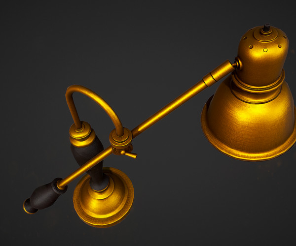 ArtStation - Desk Lamp - PBR | Game Assets