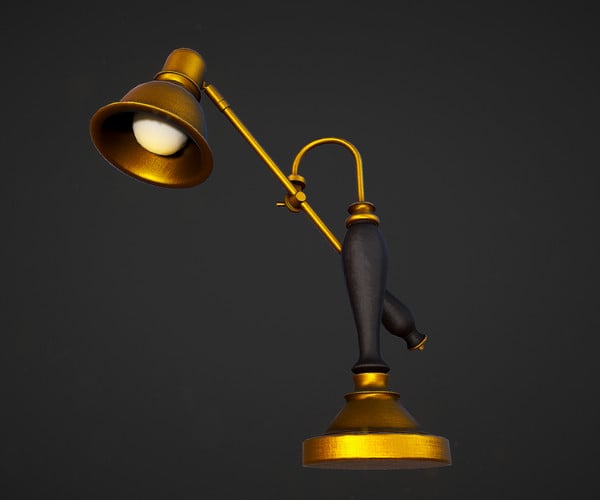 ArtStation - Desk Lamp - PBR | Game Assets