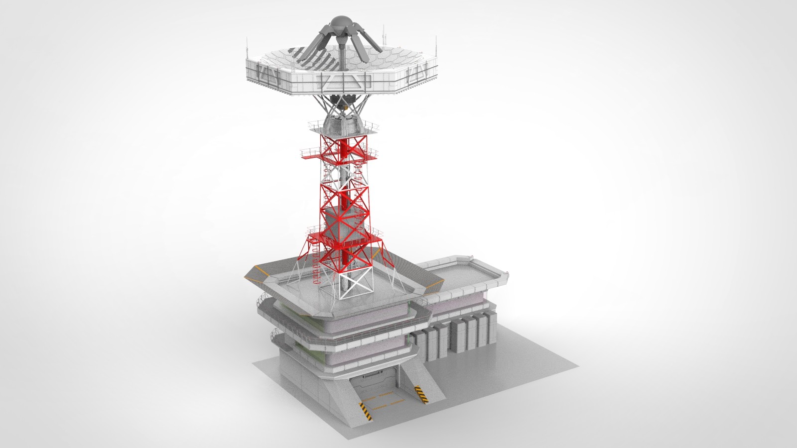 Научная модель. Локатор 3д модель. Transmitter 3d model. Radar Station 3d. 3д модель телекоммуникационной башни с рестораном.