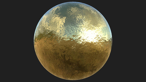 PBR Gold Texture