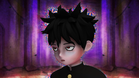 Mobu - Mob Psycho 100 Fan Art