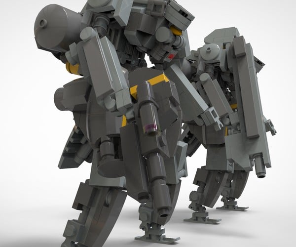 ArtStation - Lego robot LHB-ZT-003 ONTAKE | Resources