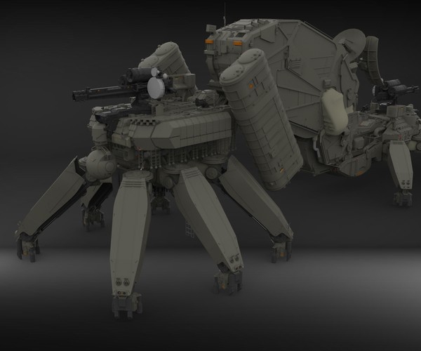 ArtStation - mobile missile launcher basement | Game Assets