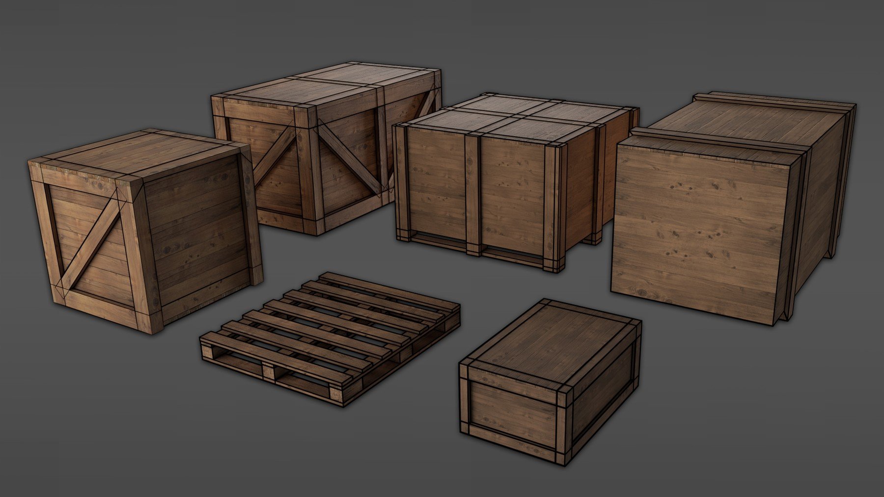 ArtStation - Whiskey Crate