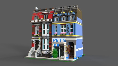 Lego pet Shop