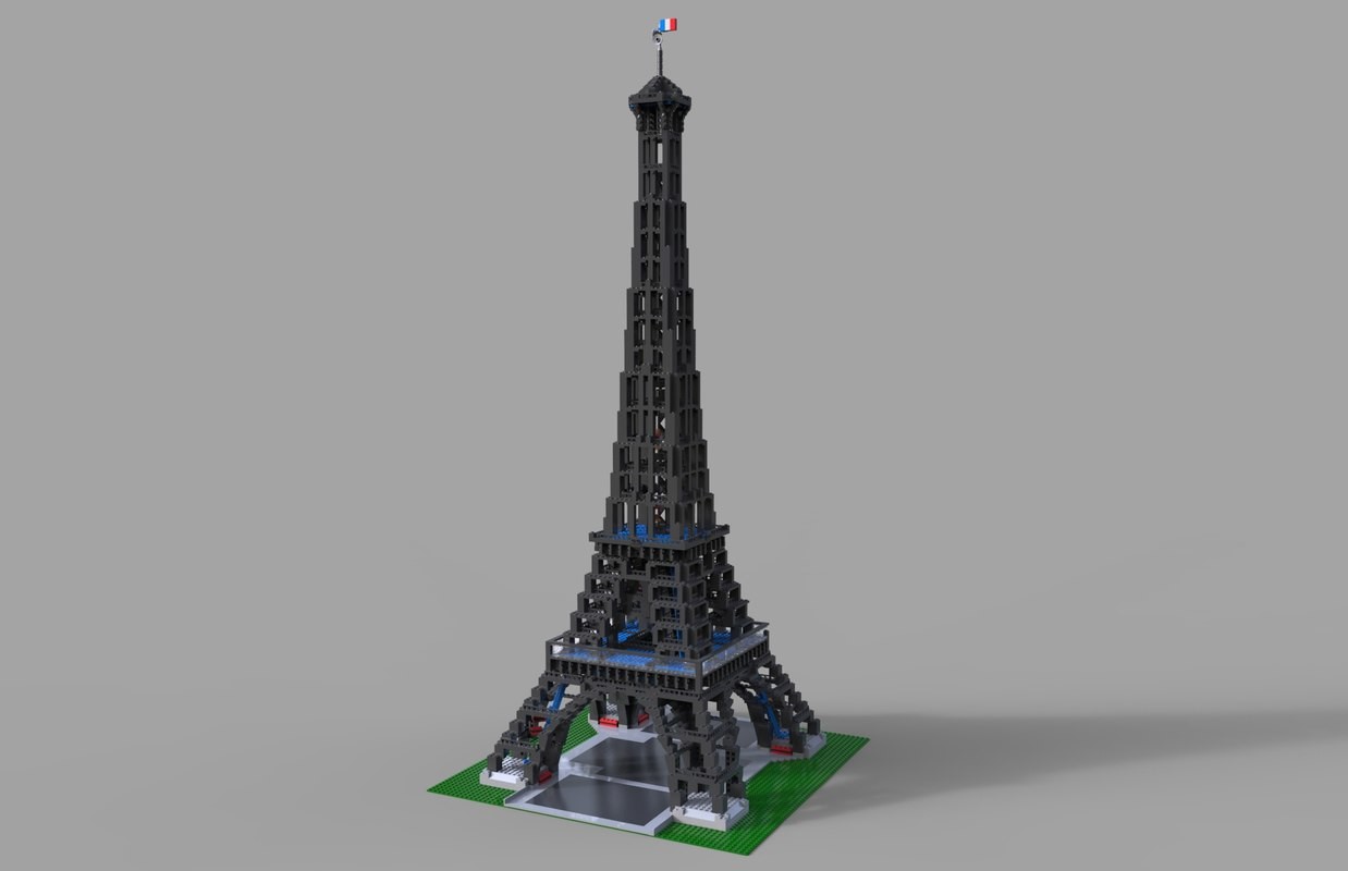 ArtStation - Lego Tower Eifel | Resources