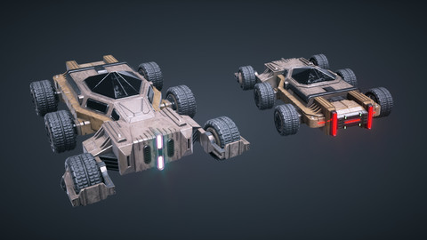 Mars KitBash - Vehicle