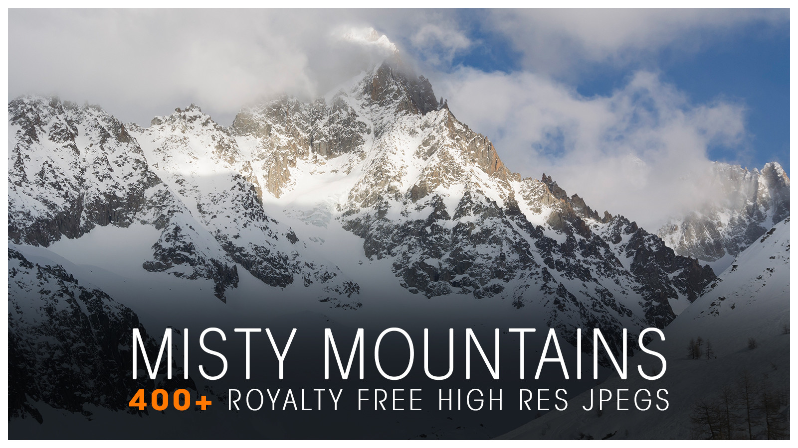 Royalty-Free photo: Misty Mountains