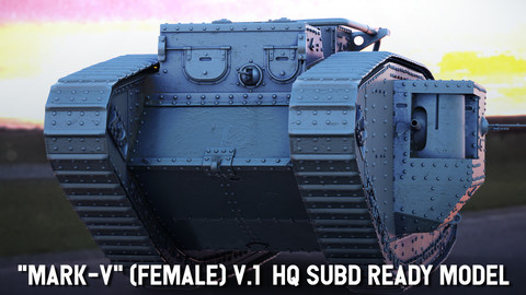 HQ SUBD ready model of "MARK-V" (female) V.1