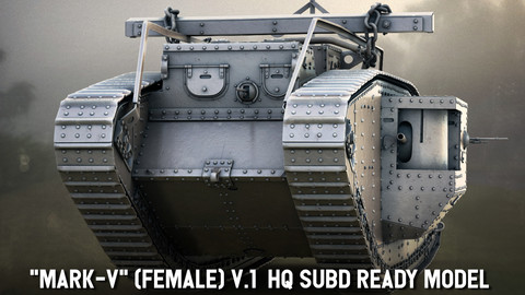 HQ SUBD ready model of "MARK-V" (female) V.2