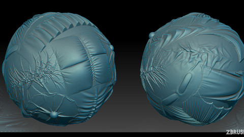 Zbrush Alphas cloth