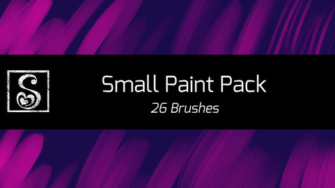 Shrineheart's Small Paint Pack - 26 Brushes