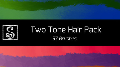 Shrineheart's Two Tone Hair - 37 Brushes