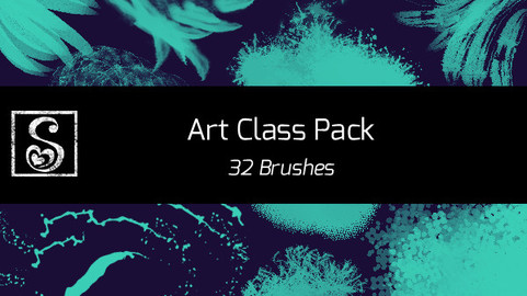 Shrineheart's Art Class Pack - 32 Brushes