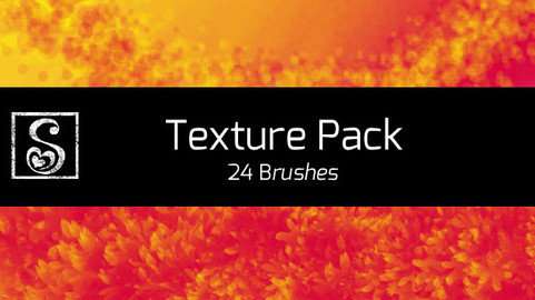 Manga Studio Texture Pack - 24 Brushes