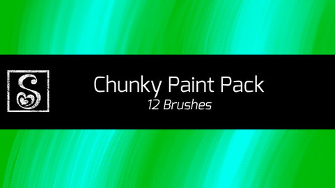 Shrineheart's Chunky Paint Pack - 12 Brushes