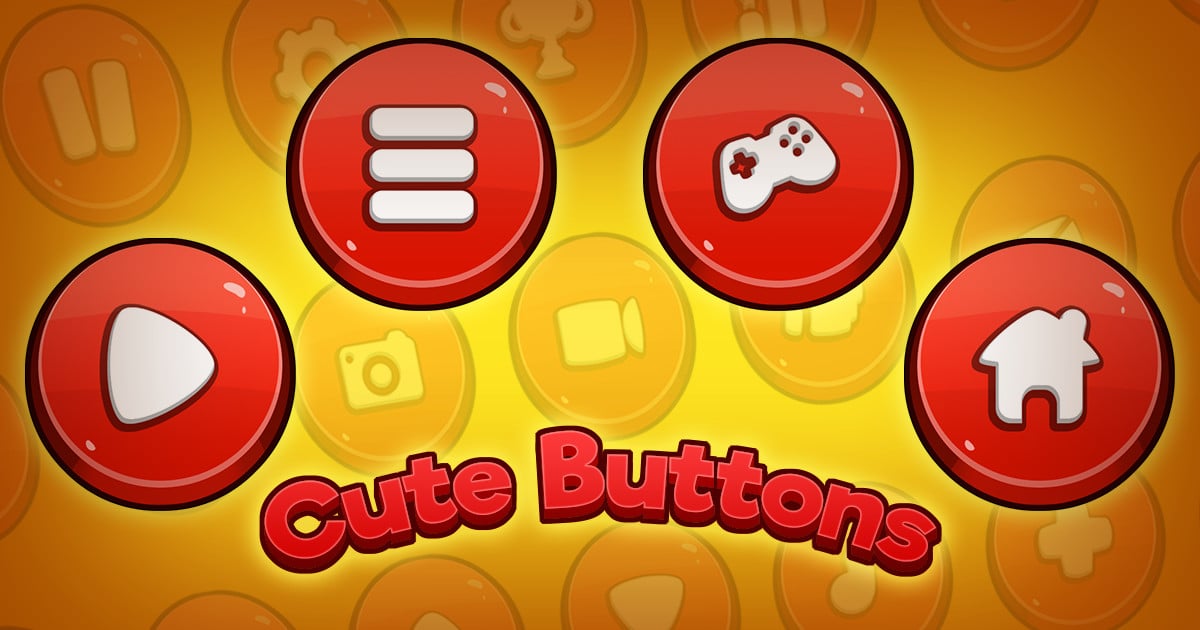 cute buttons