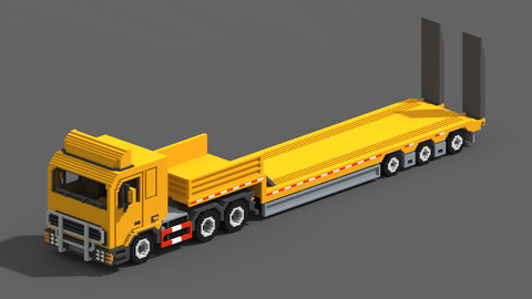 Voxel Truck And Loader Trailer