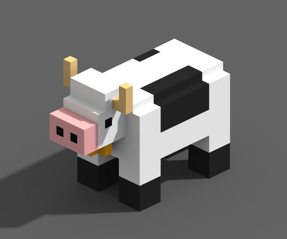 Voxel 3d model