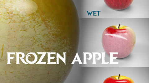 Apple (standart,wet,frozen types with .sbsar)