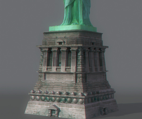 ArtStation Statue Of Liberty Game Assets