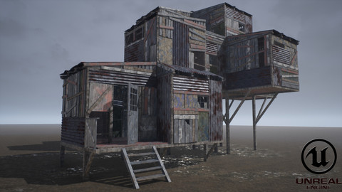 Modular Post-Apocalyptic Buildings