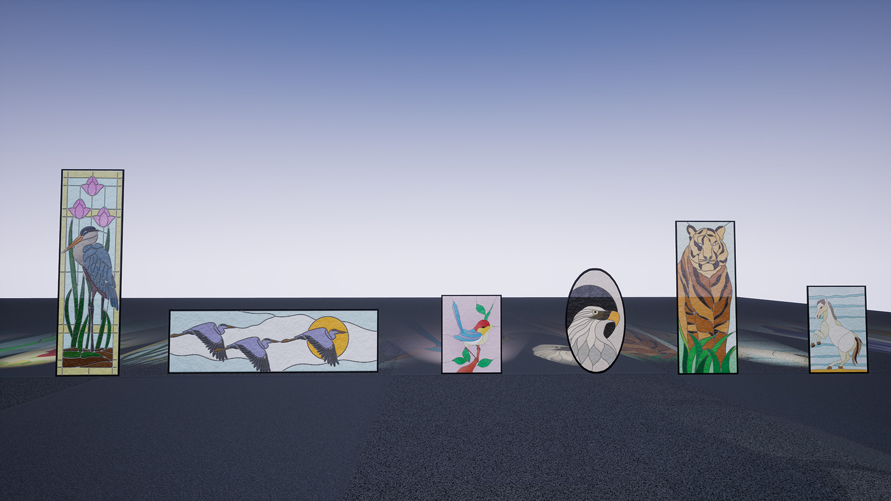 ArtStation [UE4/UE5] Stained Glass Pack Game Assets