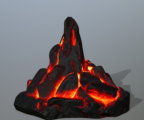 ArtStation - lava rock | Resources