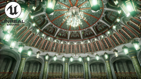 UE4: Ornate Gothic Platform