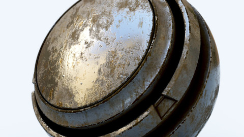 Damaged Metal 1 - Smart Material