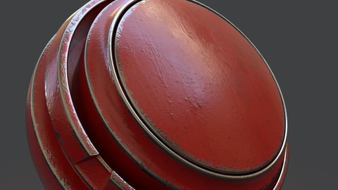 Shiny Painted Metal - Smart Material