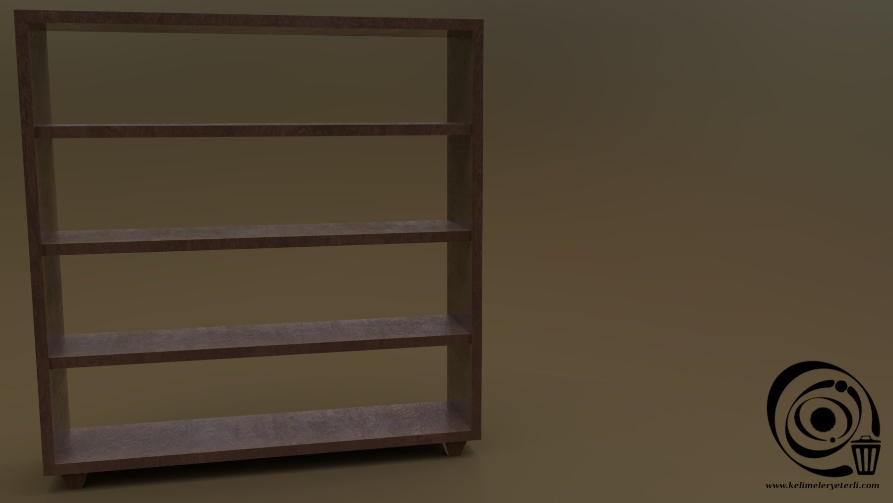 Artstation - Bookshelf 02 