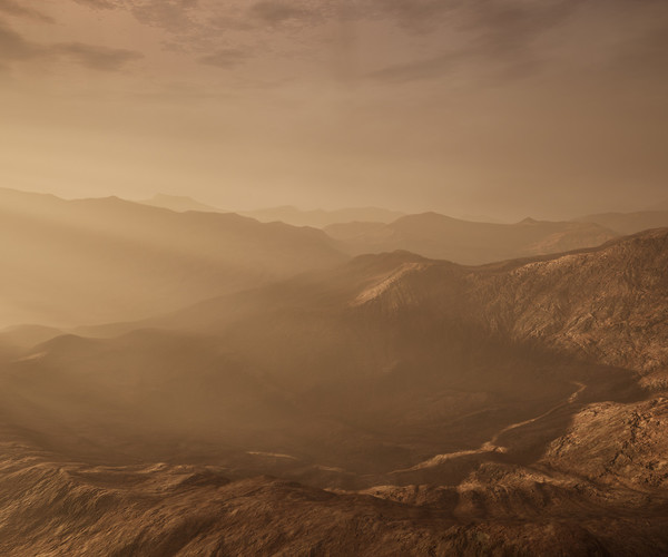 ArtStation - [UE4] Offworld Landscape | Resources