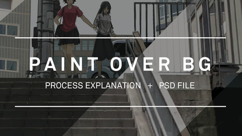 Paintover BG 1 - PSD File