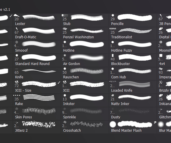 ArtStation - Photoshop CC Brushes - Mega Bundle | Resources