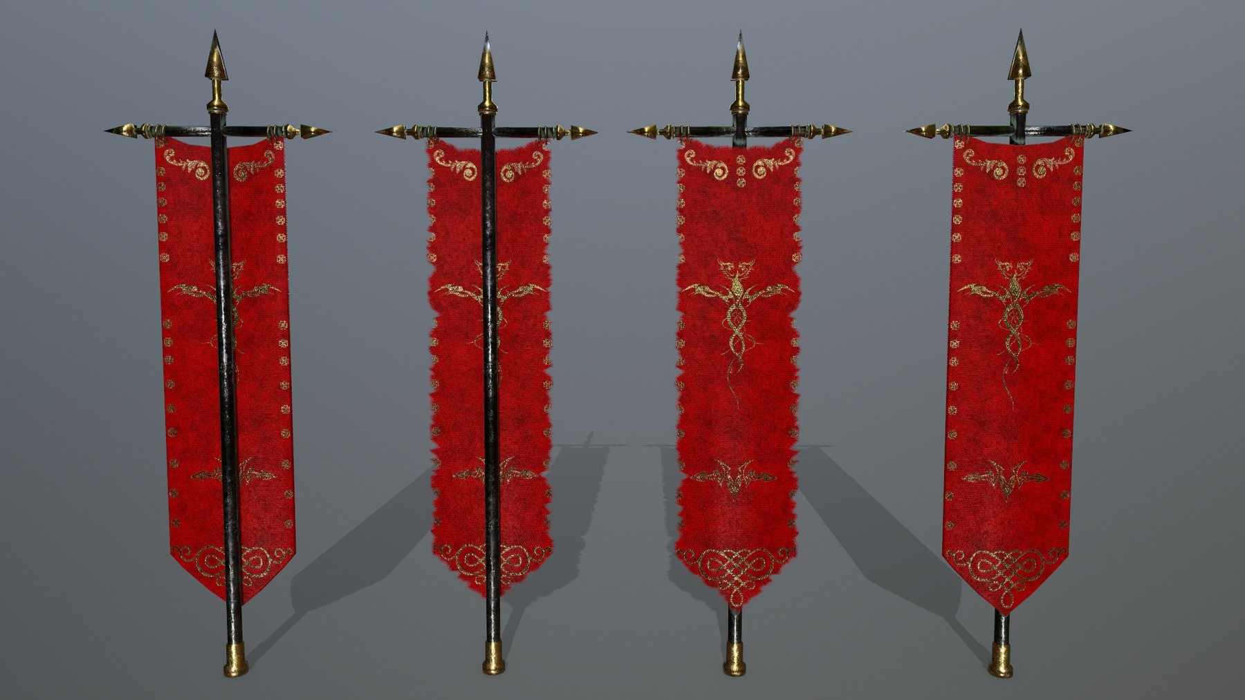 Flag setting. Флаг 3d модель. Орифламма. Flag Set фигурки.