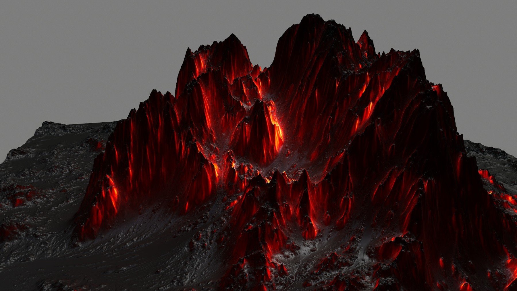 ArtStation lava mountain Resources