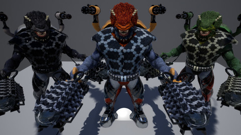 Sci Fi Beast (UE4 Assets)