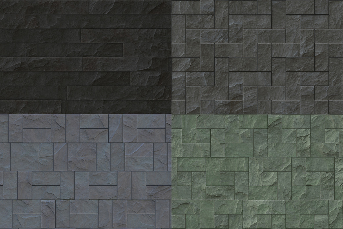 ArtStation - 15 Seamless Stone Cladding Textures | Resources
