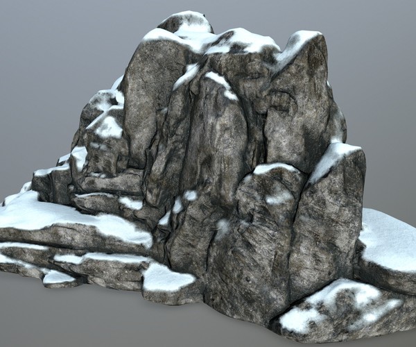 Artstation Snow Rocks Resources