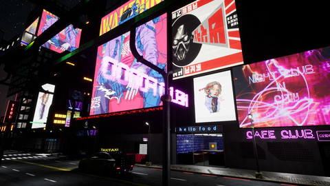 Cyberpunk City PACK and Street assets