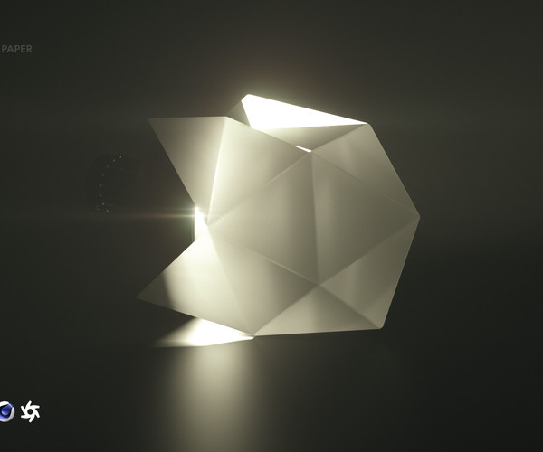 ArtStation - Origami Paper Shader (C4D Octane) | Resources