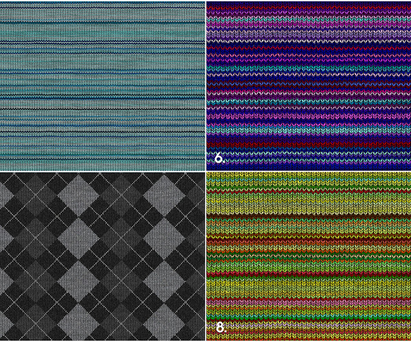 Artstation - 20 Knitted Weaving Background Textures 