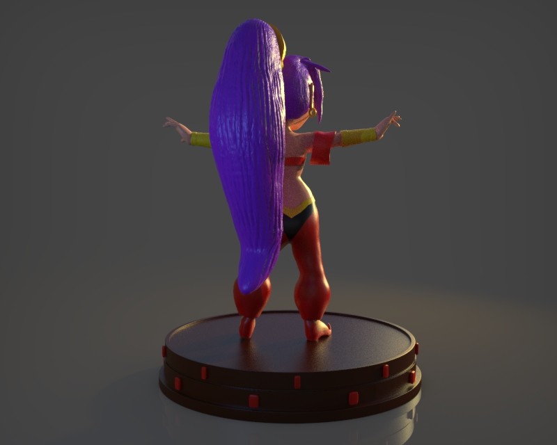 ArtStation - Shantae Figurine | Resources