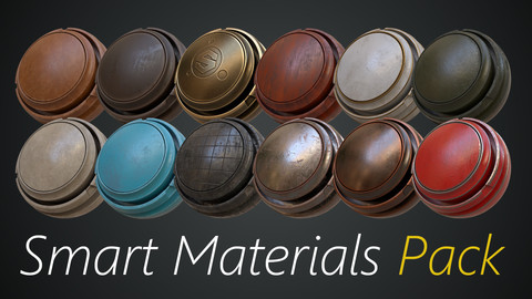 12 Smart Materials Pack