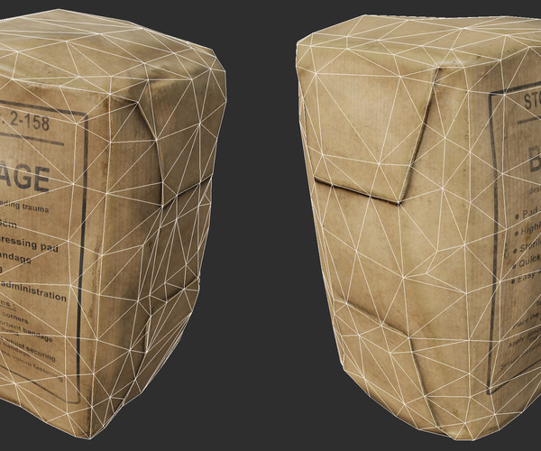 ArtStation Field Bandage PBR Resources