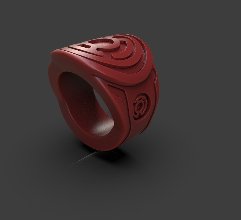 Download 3d Artist Pablo Garcia Yellow Lantern Power Ring